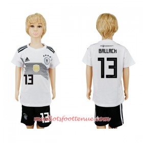 Maillot/Tenue Allemagne Ballack 13 Enfant Domicile Coupe du monde 2018